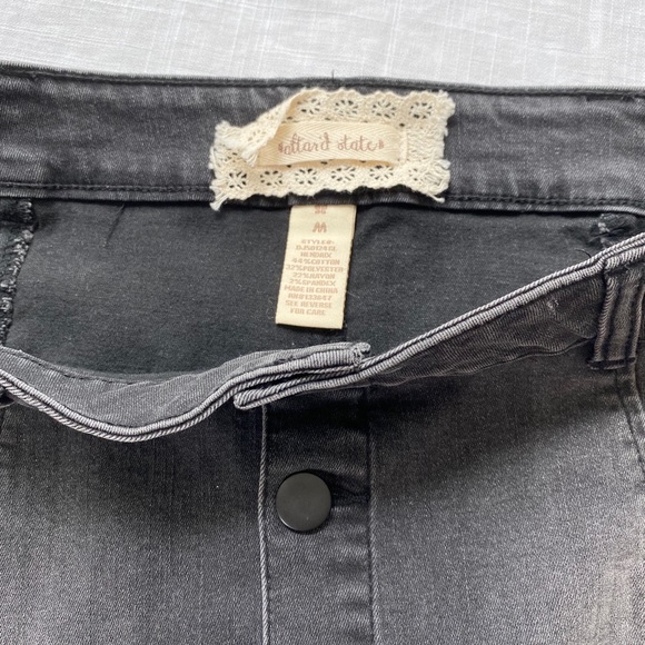 Altar’d State Black Denim Skirt - Picture 3 of 4